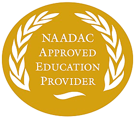 Telehealth Certification Institute LLC is an Approved Education Provider for educational credits, NAADAC provider #193104. Telehealth Certification Institute LLC is responsible for all aspects of the programming. NAADAC logo denoting approval