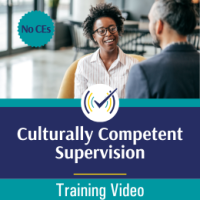 Culturally Competent Supervision course