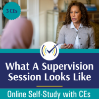 What A Supervision Session Looks Like course