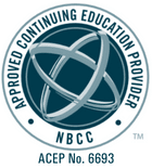 Telehealth Certification Institute, LLC has been approved by NBCC as an Approved Continuing Education Provider, ACEP No, 6693. Programs that do not qualify for NBCC credit are clearly identified. Telehealth Certification Institute, LLC is solely responsible for all aspects of the programs. NBCC logo denoting approval