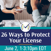 26 Ways to Protect Your License Webinar