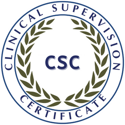 Clinical Supervision Certificate (CSC) badge