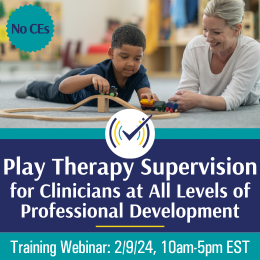 Play Therapy Supervision Webinar