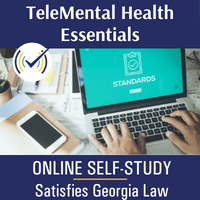 Telemental Health Essentials Online Self Study -Satisfies Georgia Law