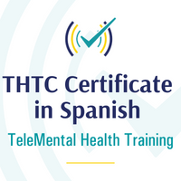 Check Mark Telemental Health Spanish training