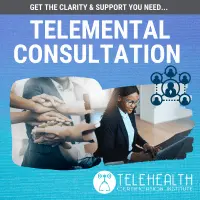 Telemental Consultation session with femal counselor.