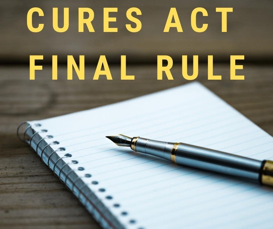 Cures Act Final Rule